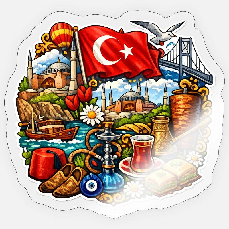 Sticker Größe S (10 x 10 cm) - 
