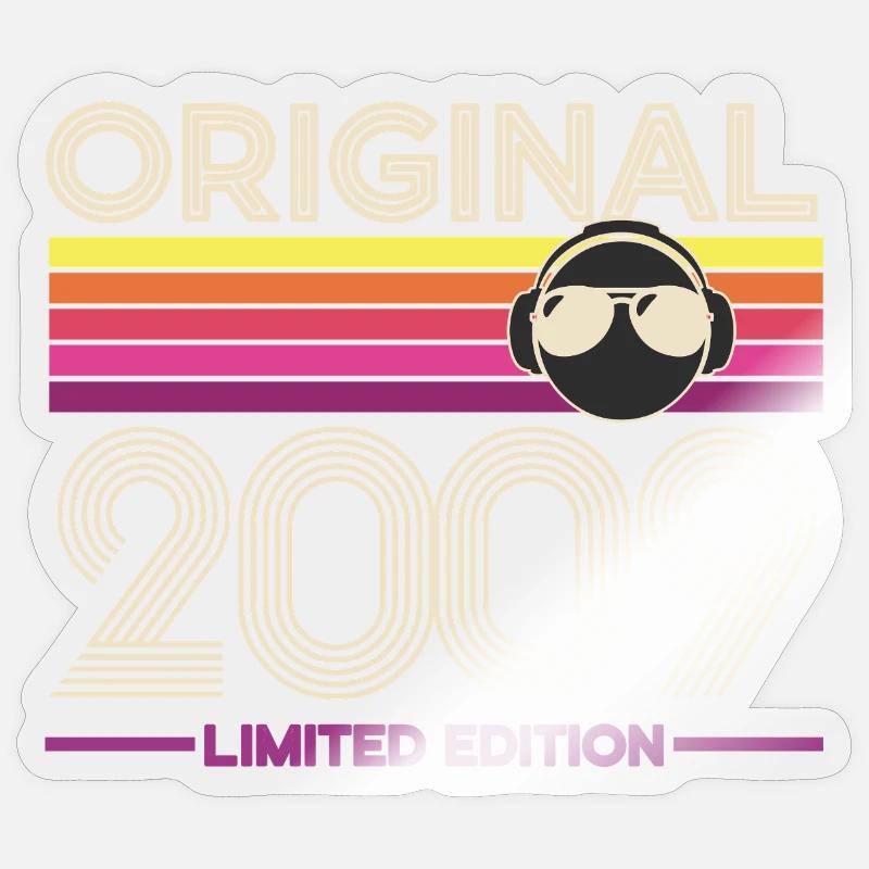 Original 2009 Edition - Sticker taille S (10 x 10 cm) - brillant transparent