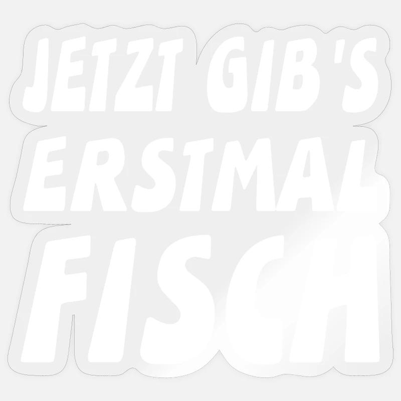 Fisch Sticker Größe S (10 x 10 cm)