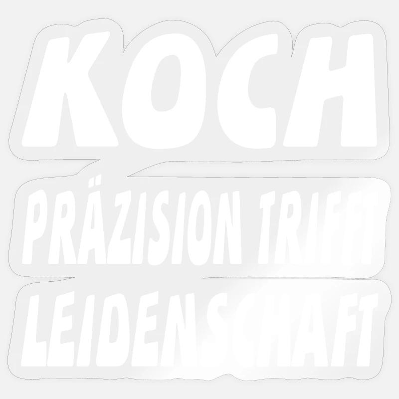 Cuire - Sticker taille S (10 x 10 cm) - brillant transparent