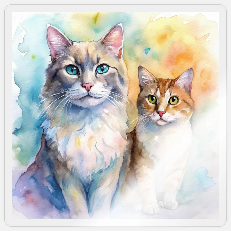Sticker Größe S (10 x 10 cm) - 