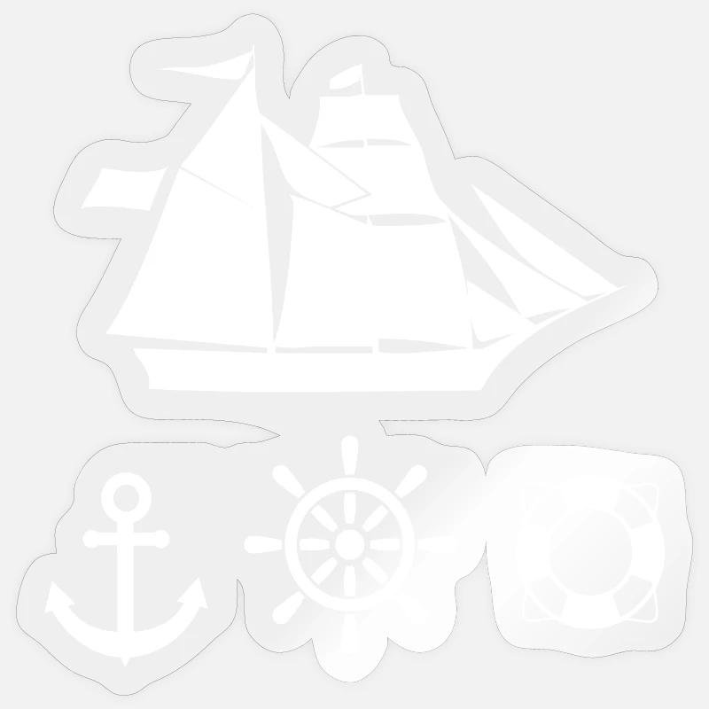 Sticker Größe S (10 x 10 cm) - 