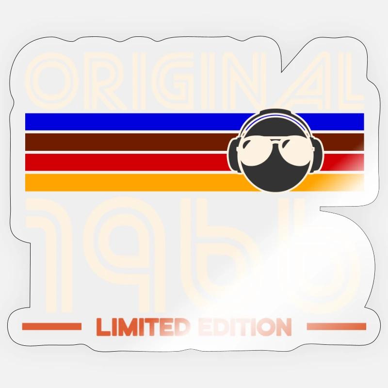 Original 1966 Édition Limitée - Sticker taille S (10 x 10 cm) - brillant transparent