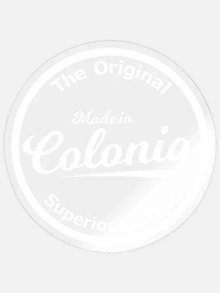 Colonia Original Superior Edition - Sticker Größe S (10 x 10 cm) - Transparent glänzend