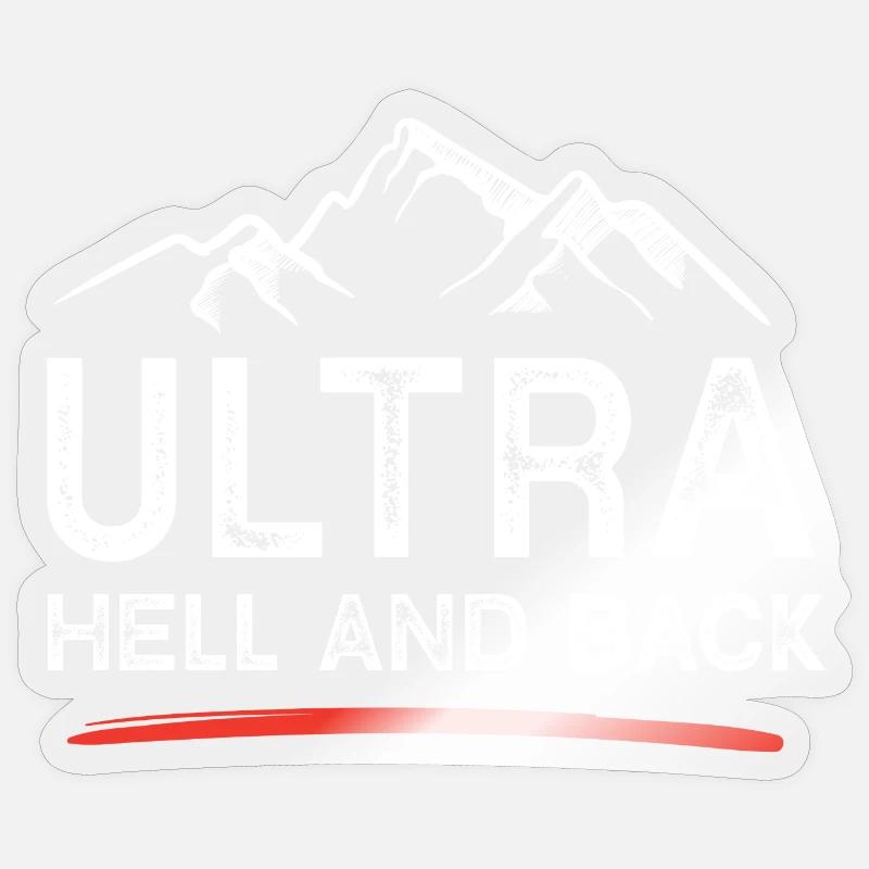 Ultra – Hell and Back Sticker size S (10 x 10 cm)
