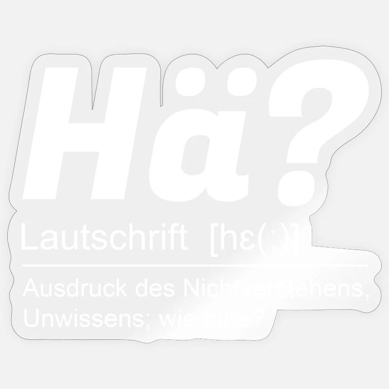Sticker Größe S (10 x 10 cm) - 