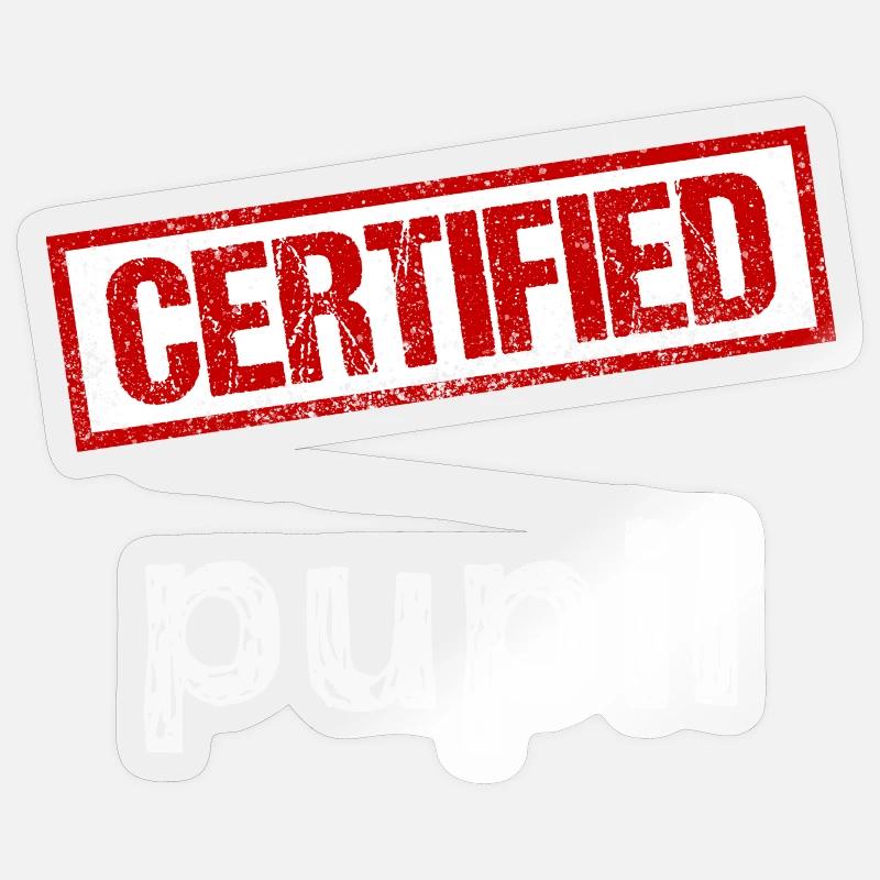 Pupil - Sticker size S (10 x 10 cm) - transparent glossy