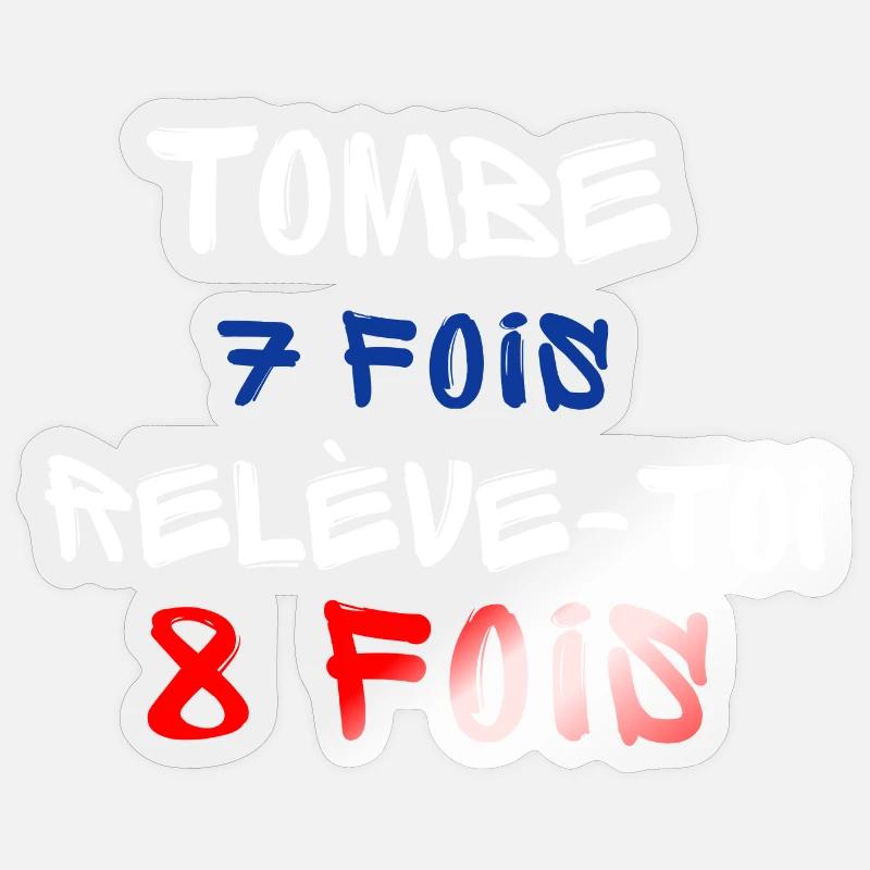 Témoignage d'Optimisme et de Résilience Sticker taille S (10 x 10 cm)