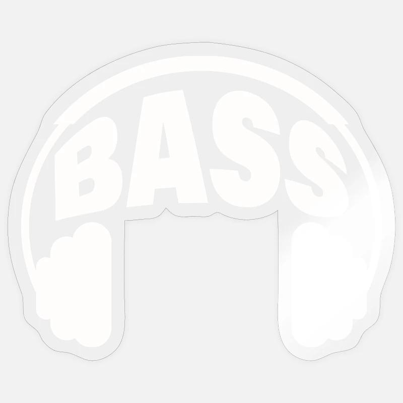 BASSE Sticker taille S (10 x 10 cm)