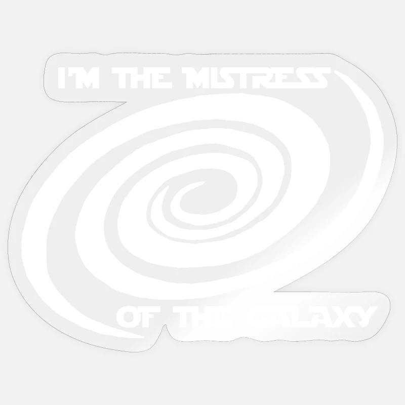 Herrin der Galaxis Sticker Größe S (10 x 10 cm)