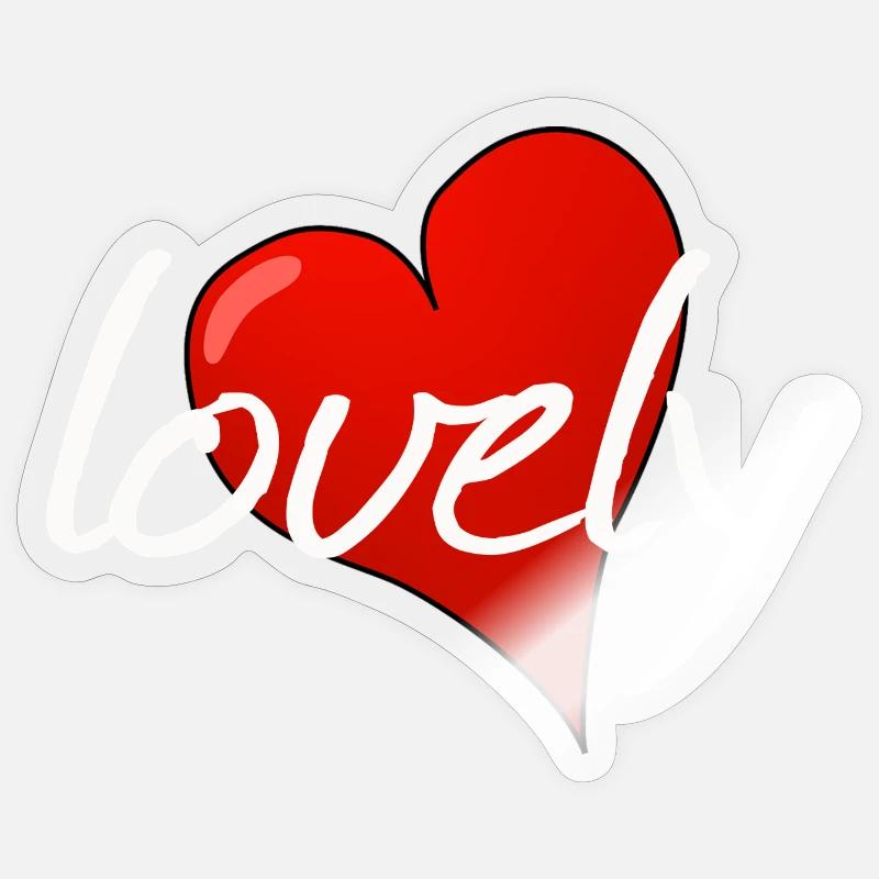 Charmant Sticker taille S (10 x 10 cm)