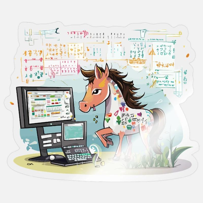 Sticker taille S (10 x 10 cm) - 