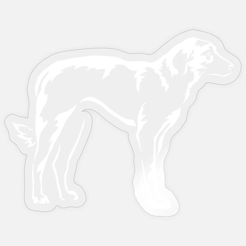 Kangal « Édition Noire » - Sticker taille S (10 x 10 cm) - brillant transparent