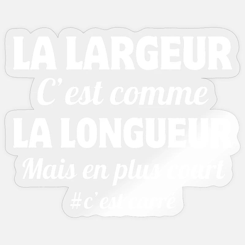 Sticker taille S (10 x 10 cm) - 