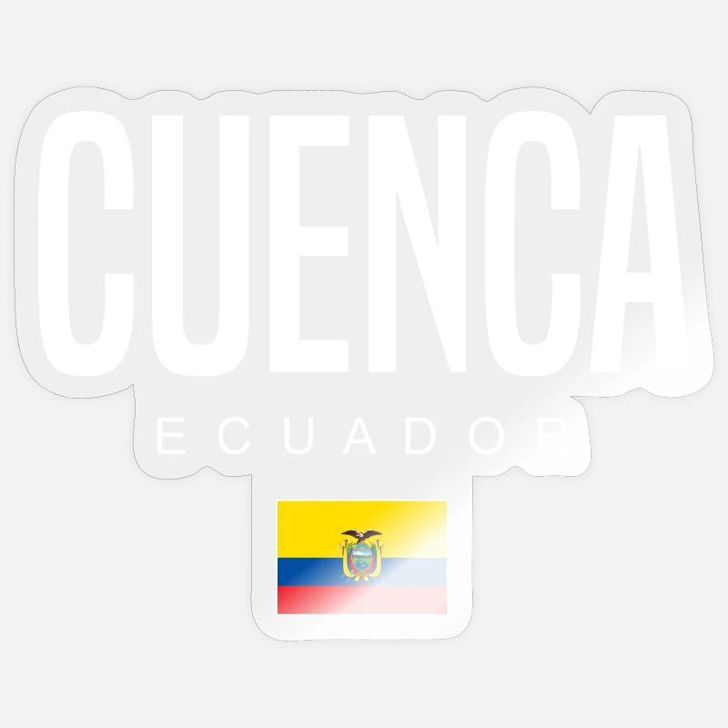 Cuenca Ecuador Ecuadorianer Sticker Größe S (10 x 10 cm)