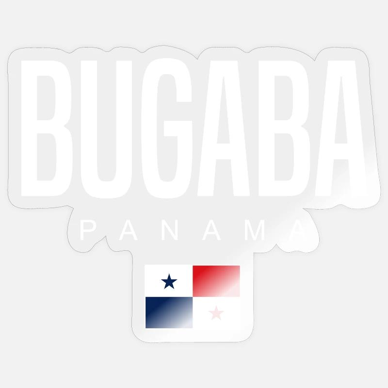 Bugaba Panama Panamanian Sticker size S (10 x 10 cm)