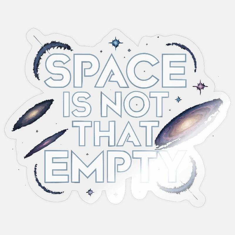 Astronom Galaxy Outerspace Universe Astronomie Sticker Größe S (10 x 10 cm)