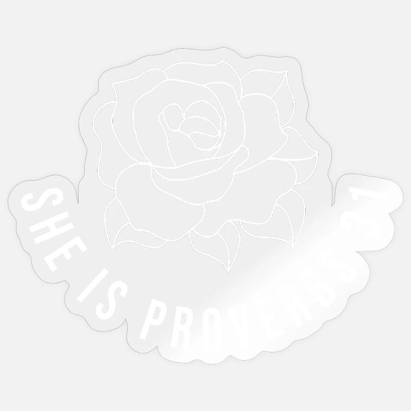 Sticker størrelse S (10 x 10 cm) - 
