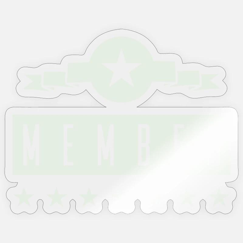 Membres Sticker taille S (10 x 10 cm)