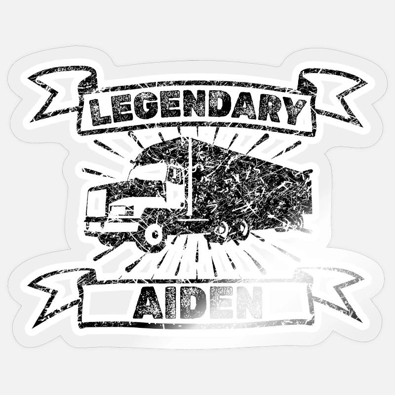 Brummi Aiden Sticker size S (10 x 10 cm)