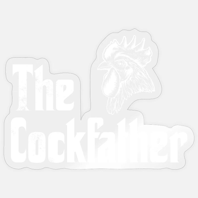 Chicken Chicken - Sticker size S (10 x 10 cm) - transparent glossy
