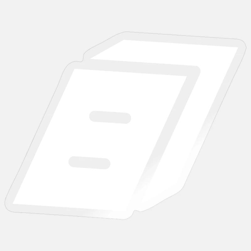 Résumé numéro 8 - Sticker taille S (10 x 10 cm) - brillant transparent