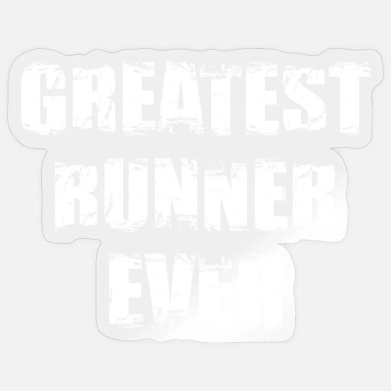 Best Runner Sticker size S (10 x 10 cm)