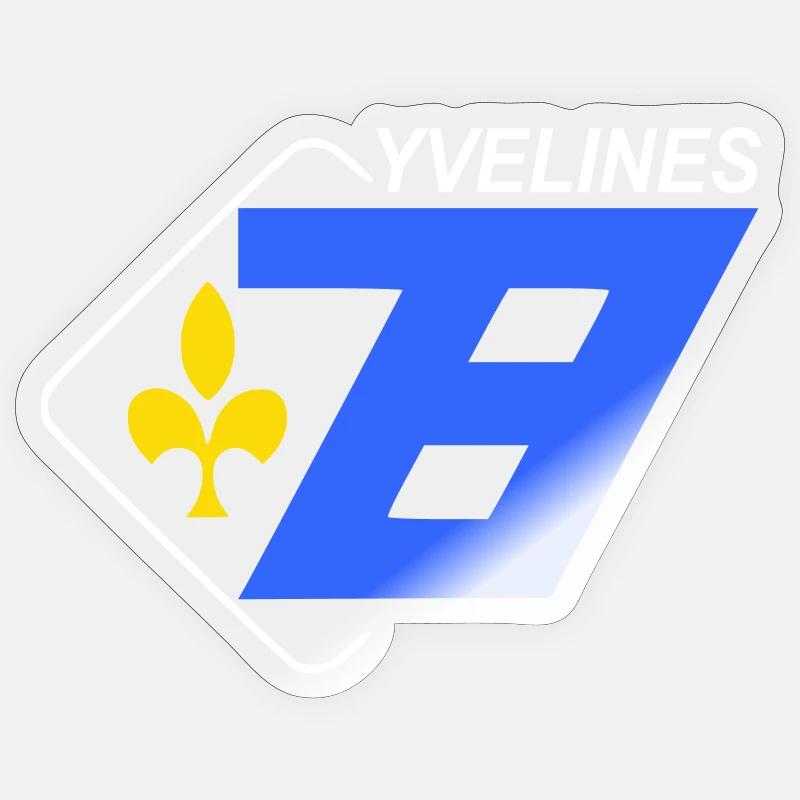 Yvelines Sticker size S (10 x 10 cm)