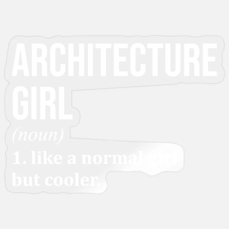 Architekt Sticker Größe S (10 x 10 cm)
