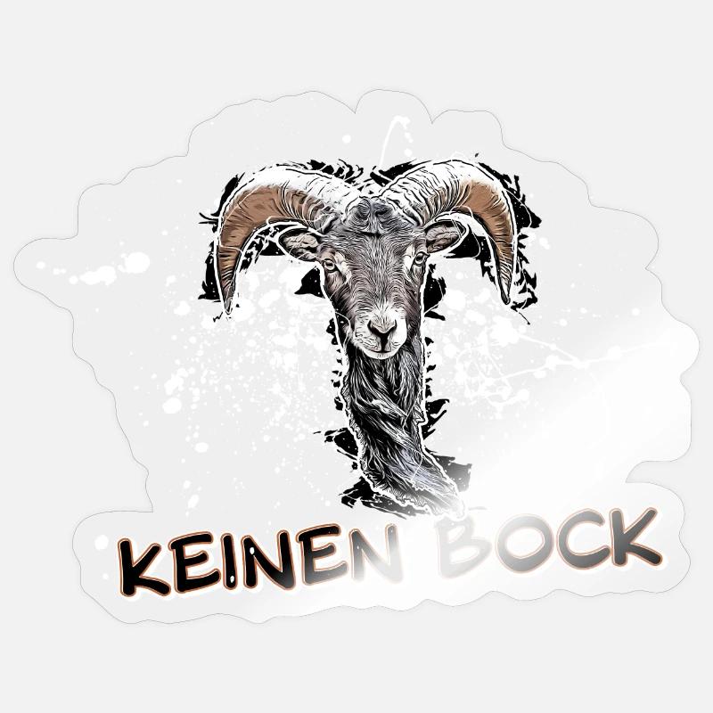 Don't feel like it - Listless Sticker size S (10 x 10 cm)