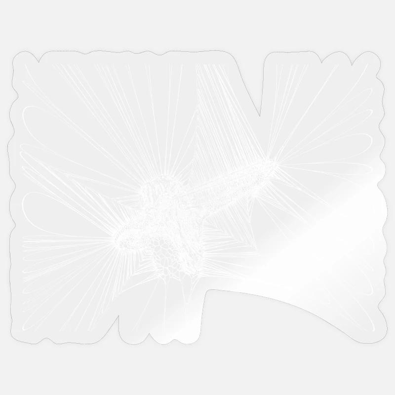 Revolt - Sticker size S (10 x 10 cm) - transparent glossy