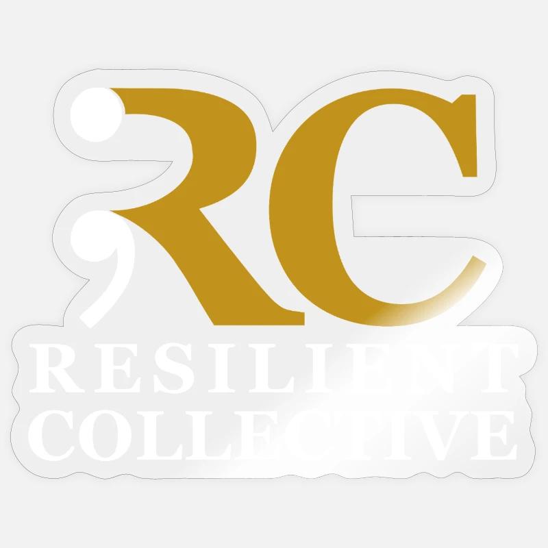 Resilient Collective emblem Sticker size S (10 x 10 cm)