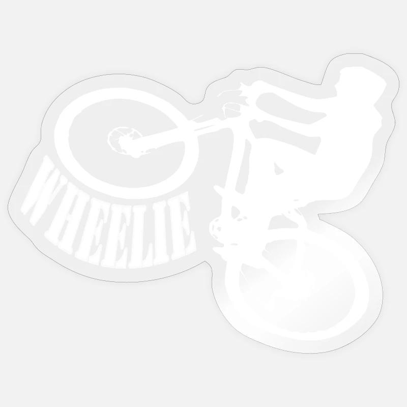 Roue roue Sticker taille S (10 x 10 cm)