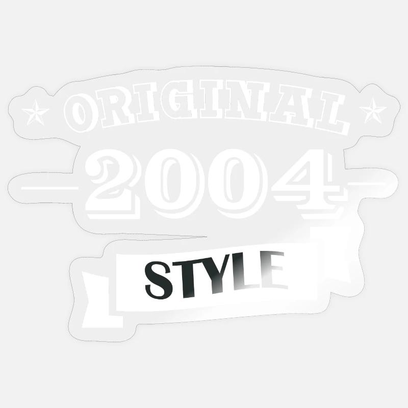 Original 2004 Style Sticker Größe S (10 x 10 cm)