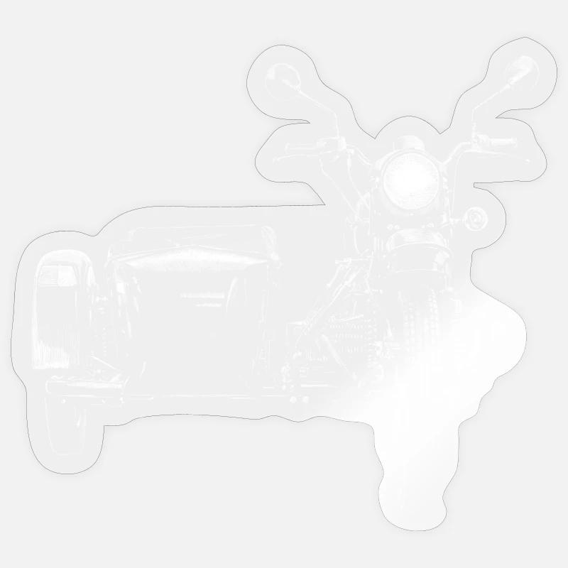 Ural - Sticker size S (10 x 10 cm) - transparent glossy