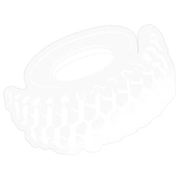 strongman symbol tire present tire tractor icon - Sticker size S (10 x 10 cm) - transparent glossy - Front