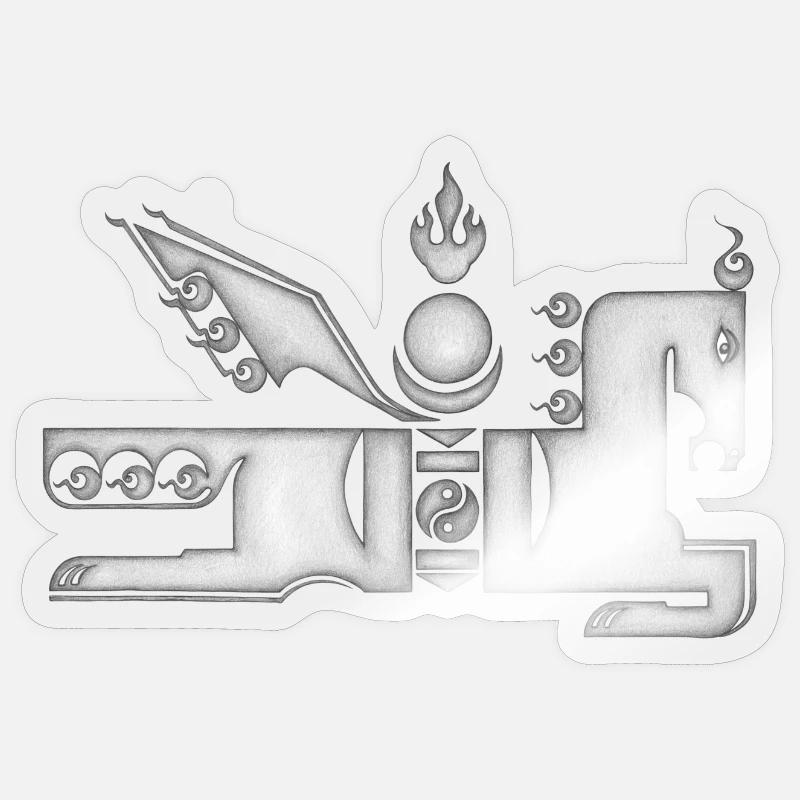 Sticker Größe S (10 x 10 cm) -