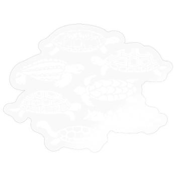 Turtles, Reptiles, Species Conservation, Sea, Nature - Sticker size S (10 x 10 cm) - transparent glossy - Front