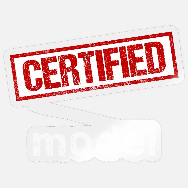Modèle - Sticker taille S (10 x 10 cm) - brillant transparent