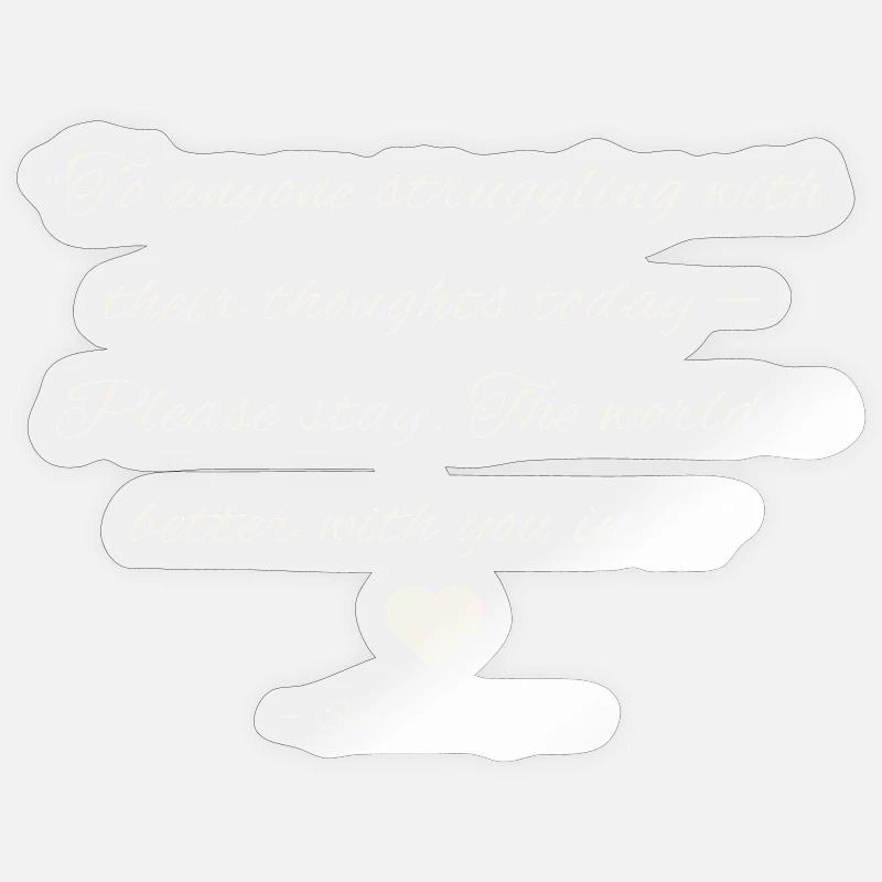 Sticker taille S (10 x 10 cm) - 