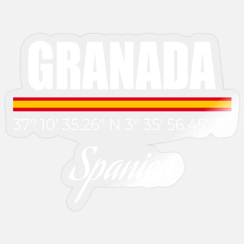 Grenade - Sticker taille S (10 x 10 cm) - brillant transparent