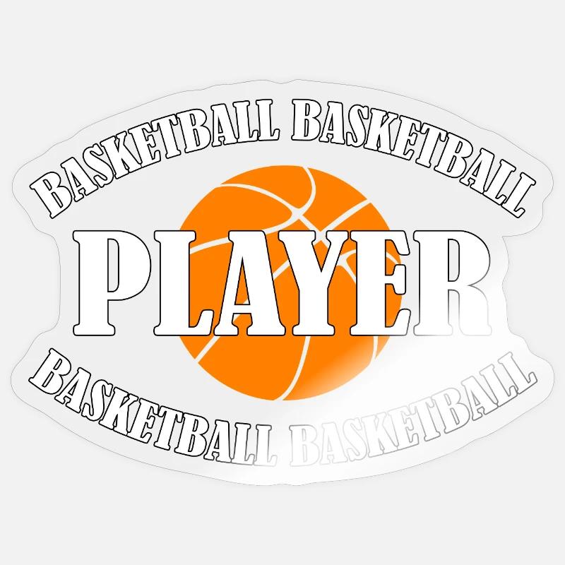 Basketball Player Sticker size S (10 x 10 cm)