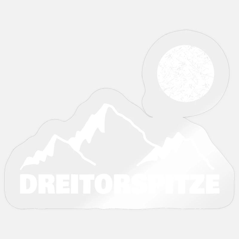 Dreitorspitze Sticker Größe S (10 x 10 cm)