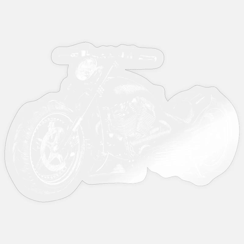 chopper Sticker Größe S (10 x 10 cm)