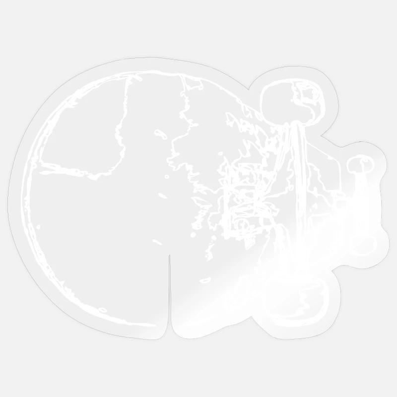 Sticker taille S (10 x 10 cm) - 