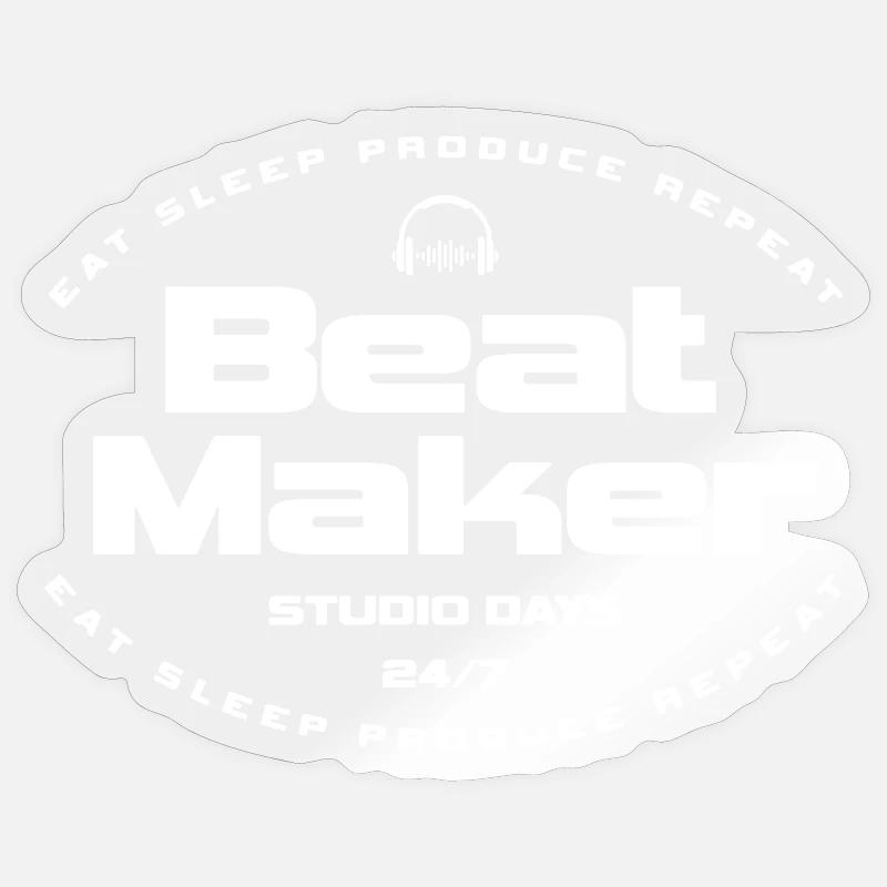 Beat Maker Studio Days Sticker Größe S (10 x 10 cm)