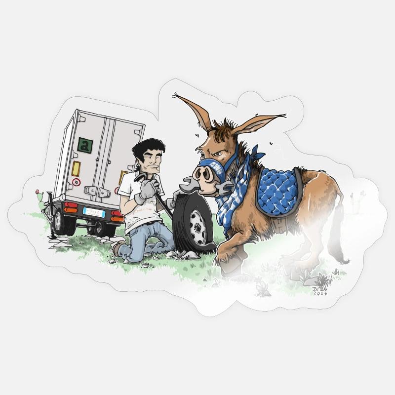Sticker Größe S (10 x 10 cm) - 