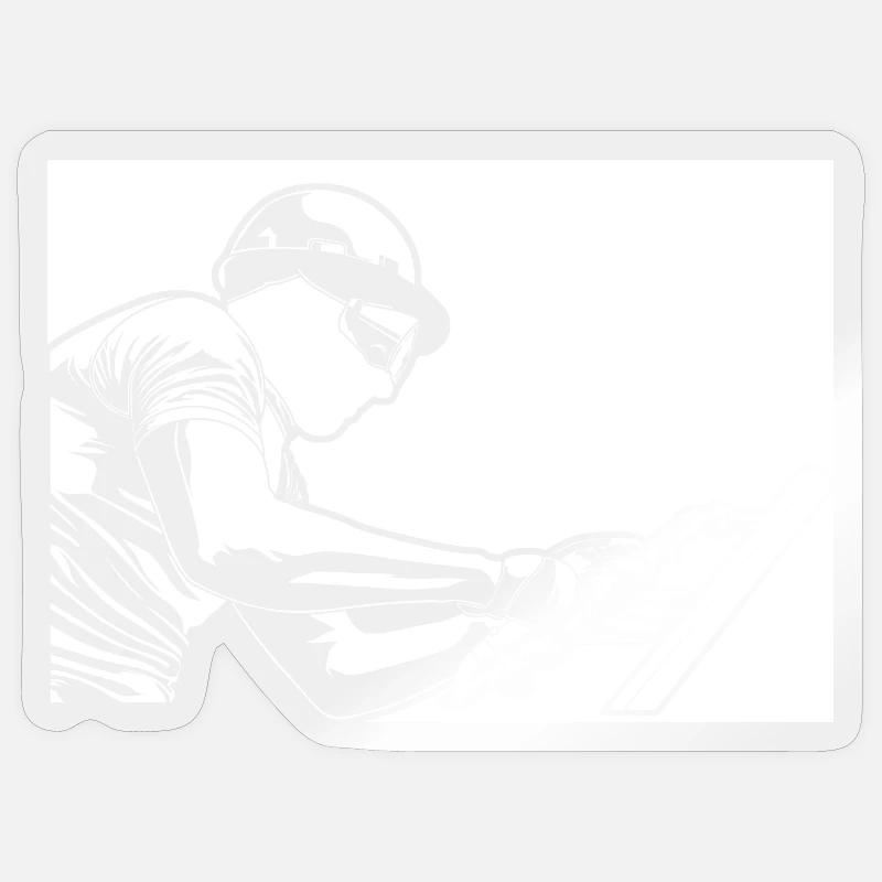 Weld - Sticker size S (10 x 10 cm) - transparent glossy