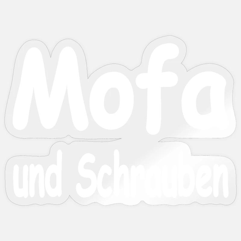Mofa Sticker Größe S (10 x 10 cm)