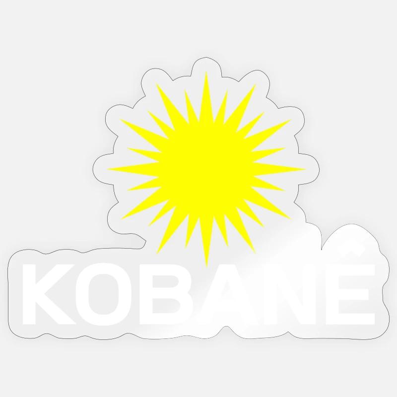 Koabne - Sticker taille S (10 x 10 cm) - brillant transparent